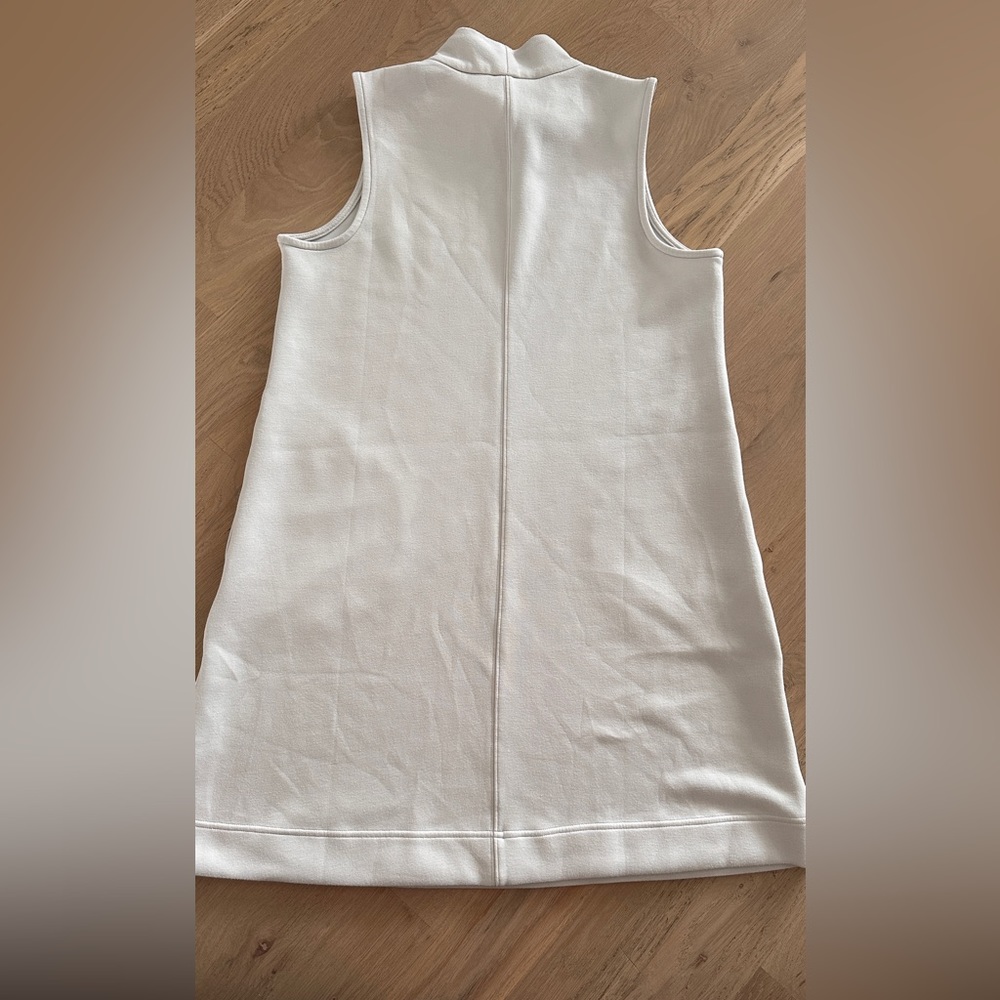Spanx AirEssentials Mock Neck Dress • White Cloud size medium - Picture 11 of 12